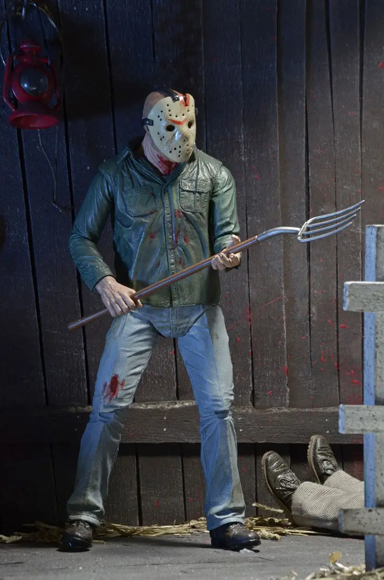 Коллекция подарок 7 "Аниме Фигурка NECA ПВХ Джейсон Вурхиз пятница Ultimate Horror Deluxe Edition фигурка модель игрушки
