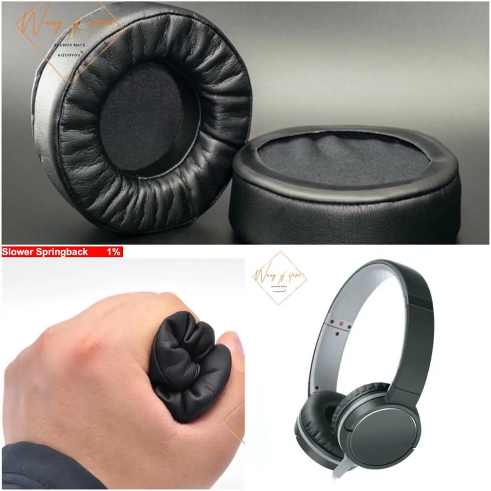 Super Thick Soft Memory Foam Ear Pads Cushion For Sony MDR ZX660 Headphones Perfect Quality Not Cheap Version