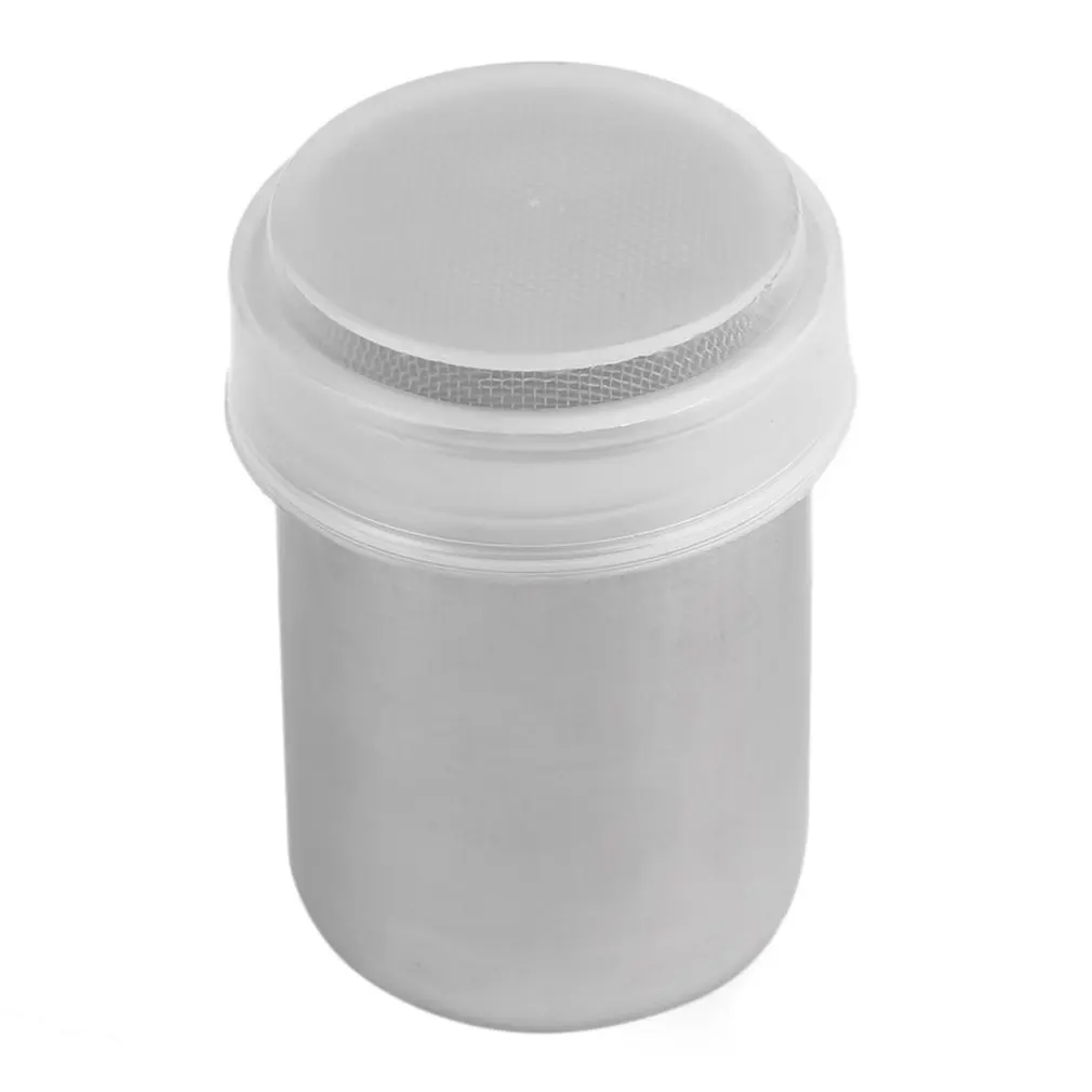 

Household Stainless Steel Chocolate Shaker Cocoa Flour Coffee Cinnamon Powder Bucket Duster Tank Kitchen Filter Cooking Tools