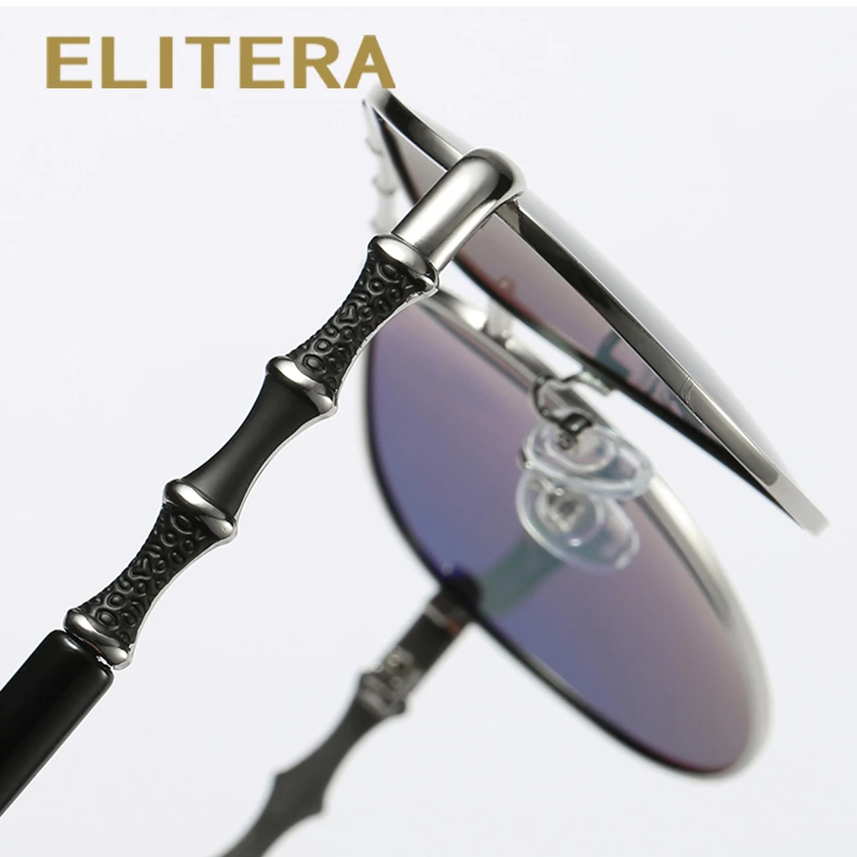 ELITERA, мужские солнцезащитные очки, авиаторы поляризационные, оправа, модные солнцезащитные очки для мужчин, для вождения, защита от уф400 лучей