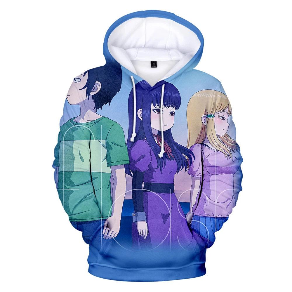 

High Score Girl Dash Hoodies Sweatshirts Men Women Hot Game Print hooded Pullover Fashion Kawaii Harajuku Tracksui Hoody