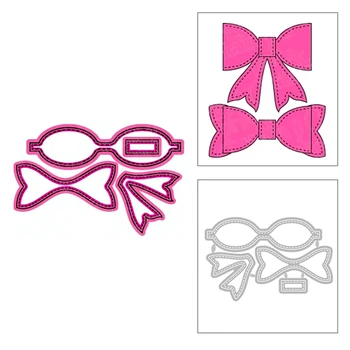 

2020 New Beautiful Bow Layering Metal Cutting Dies For DIY Embossing Decoration Album Greeting Card Paper Scrapbooking No Stamps