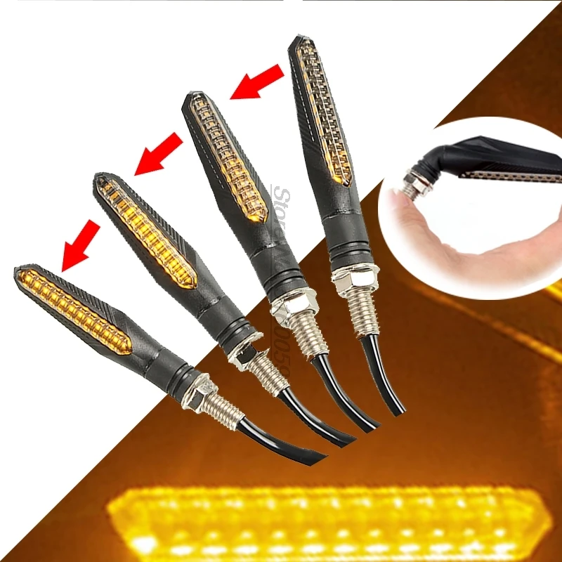 

LED Year 2020 New Style Motorcycle Turn signals light Flowing for Msx125 Back Light Motorcycle Drag Star 650 Keeway Rkv