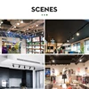 Black White Led Track Light Rail 0.5M 1M One Phase Two Wire System T Connectors Universal Aluminum Track for Spotlights 6