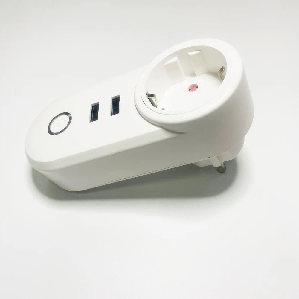 Tuya ȶ Ȱ App 100-240VAC  2.4G WiFi  1A 2A USB ױ  Ϲ    Eu  Alexa Google
