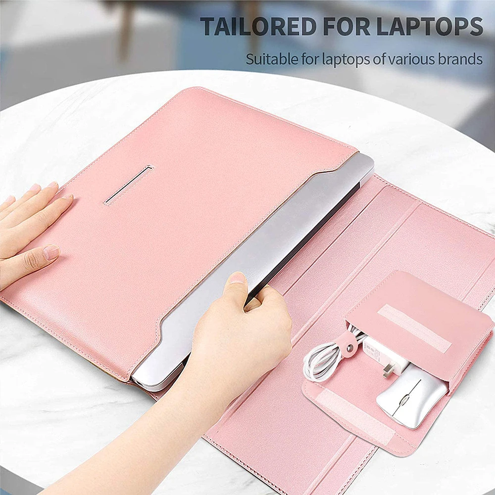Bolsa para Laptop para Macbook Air Pro 13 14 m1 m2 13.3 15 15.6 16 Bolsa para Notebook para Huawei Acer Asus Xiaomi Dell - Imagem 3