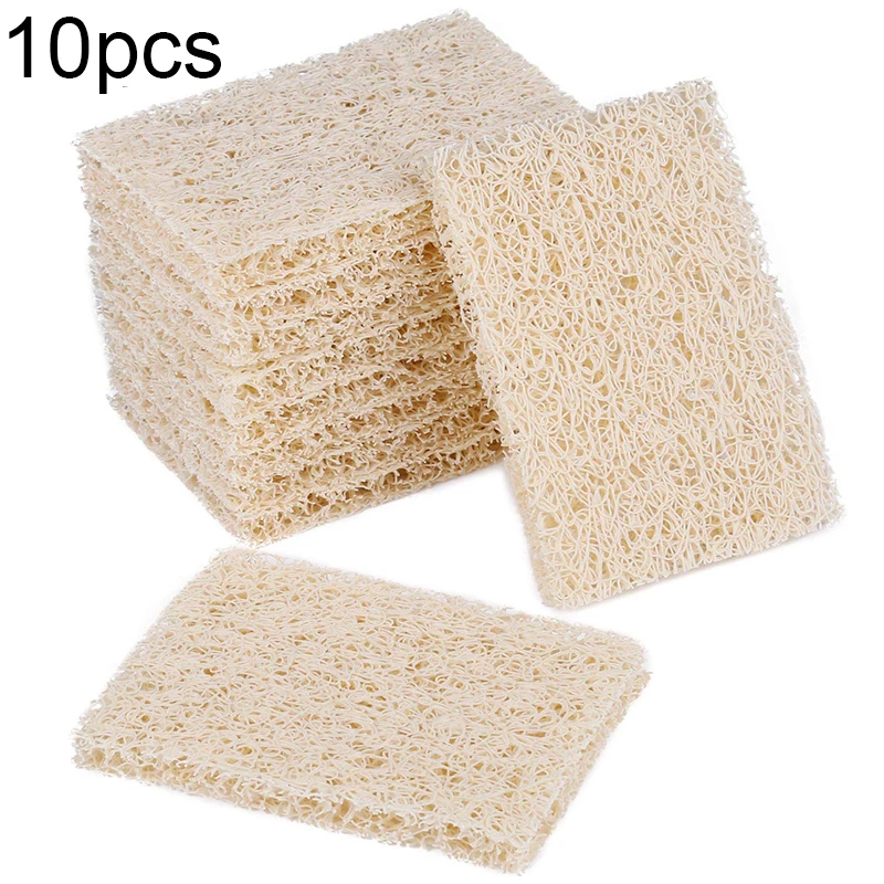10PCS Shower Soap Bar-Saver Lift Holder Dish Sponge Rack Tray Fast Dry Non-Slip