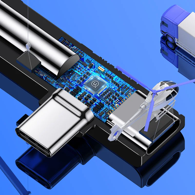 USAMS type C до 3,5 мм адаптер Jack Male to Famale USB C OTG зарядный адаптер для Xiaomi 6 samsung адаптер мобильного телефона