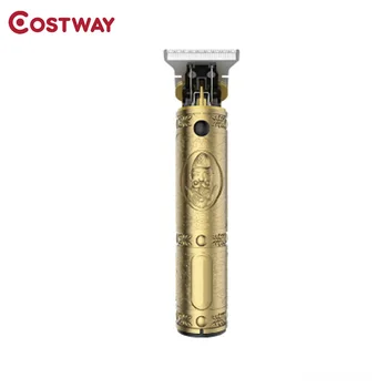 

Costway Professional Men's Electric Wireless Hair Clippers Trimmer USB Charging T-Blade Beard Hair Clipper Corner Hairdresse