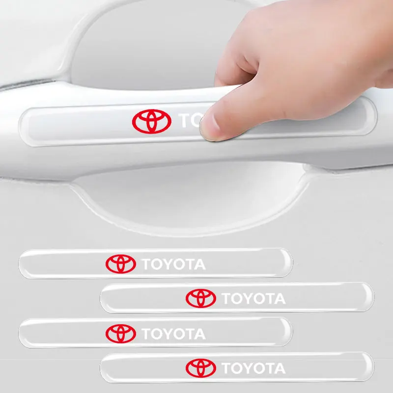 4 шт. пленка для ручки автомобиля защитная чаша царапины ручка устойчивая к