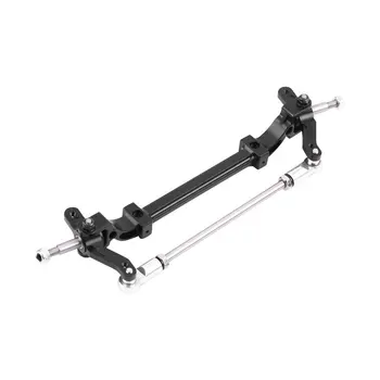 

Metal Front End Steering Wheel Axle Upright for Tamiya 1/14 RC Tractor Truck Model Accessories Black Remote Control Toys Parts