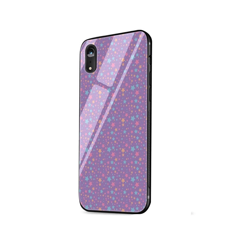 Чехол для мобильного телефона из стекла ТПУ iPhone 5 5S 6 6s 7 8 Plus X XR XS Max Shell Cover облако