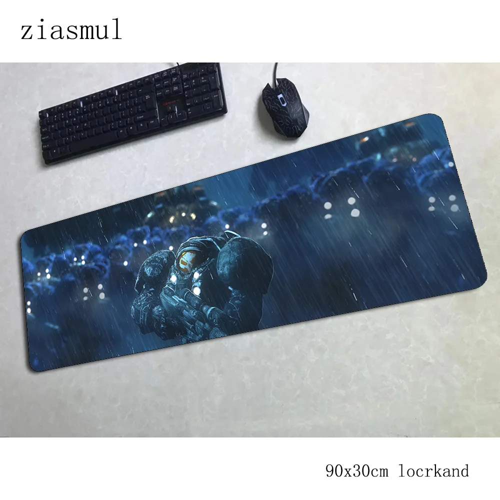 Star craft pad mouse 90x30 см компьютерный коврик для мыши большой padmouse Большой HD украшенный принтом коврик для мышки эргономичный гаджет офисные настольные коврики