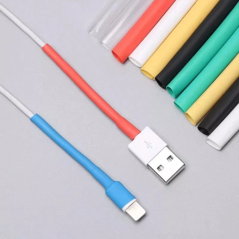 10 шт. для iphone Lighting кабель фиксированная термоусадочная трубка Usb iPad iPhone 5/6/Φ/6s/X XS XR