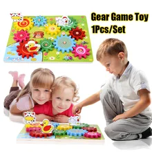 Деревянная мультяшная игрушка для животных, комбинированная вращающаяся игрушка для детей, развивающая игрушка BM88