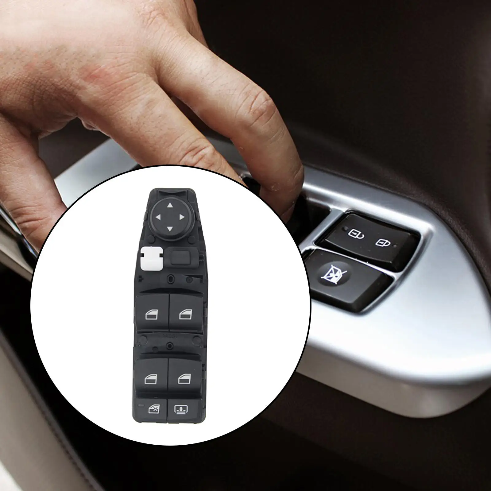 Electric Power Window Switch 61319218481 Window Mirror Front Driver