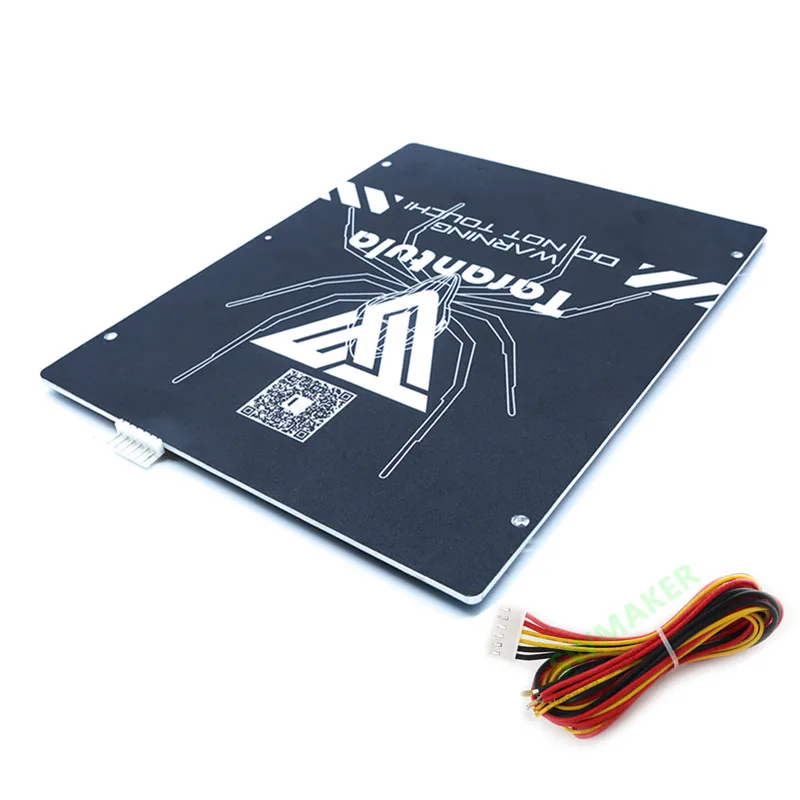 

SWMAKER Rapid heating 200*280mm TEVO Tarantula heat bed kit with black hotbed sticker + Heat insulation cotton 3D Printer parts