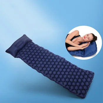 

Portable Folding Camping Mat Waterproof Single Inflatable Camping Air Mattress Sleeping Mat Backpacking Sleeping Pad