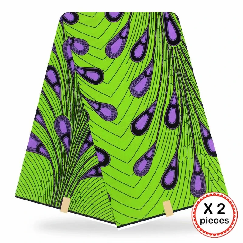 Анкара африканская ткань 12 ярдов Хлопок Нигерия стиль шитье Африканский Воск Печать Ткань Гана для свадебная одежда платье 91825