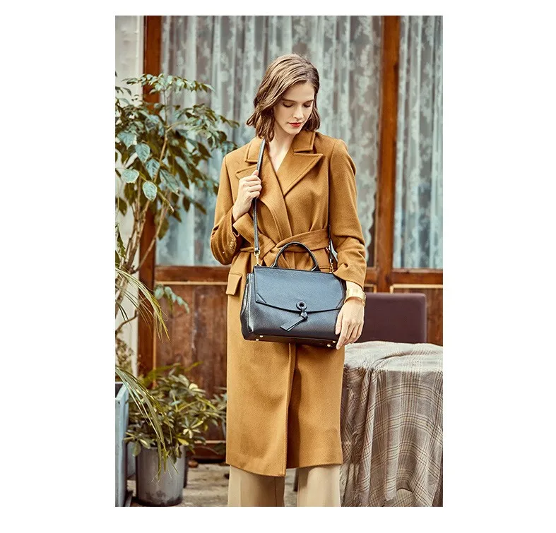 High Quality Genuine Leather Handbags Elegant Women Cross Body Bags New Arrival OL Fashion Shoulder Bags Messenger Bags Hot