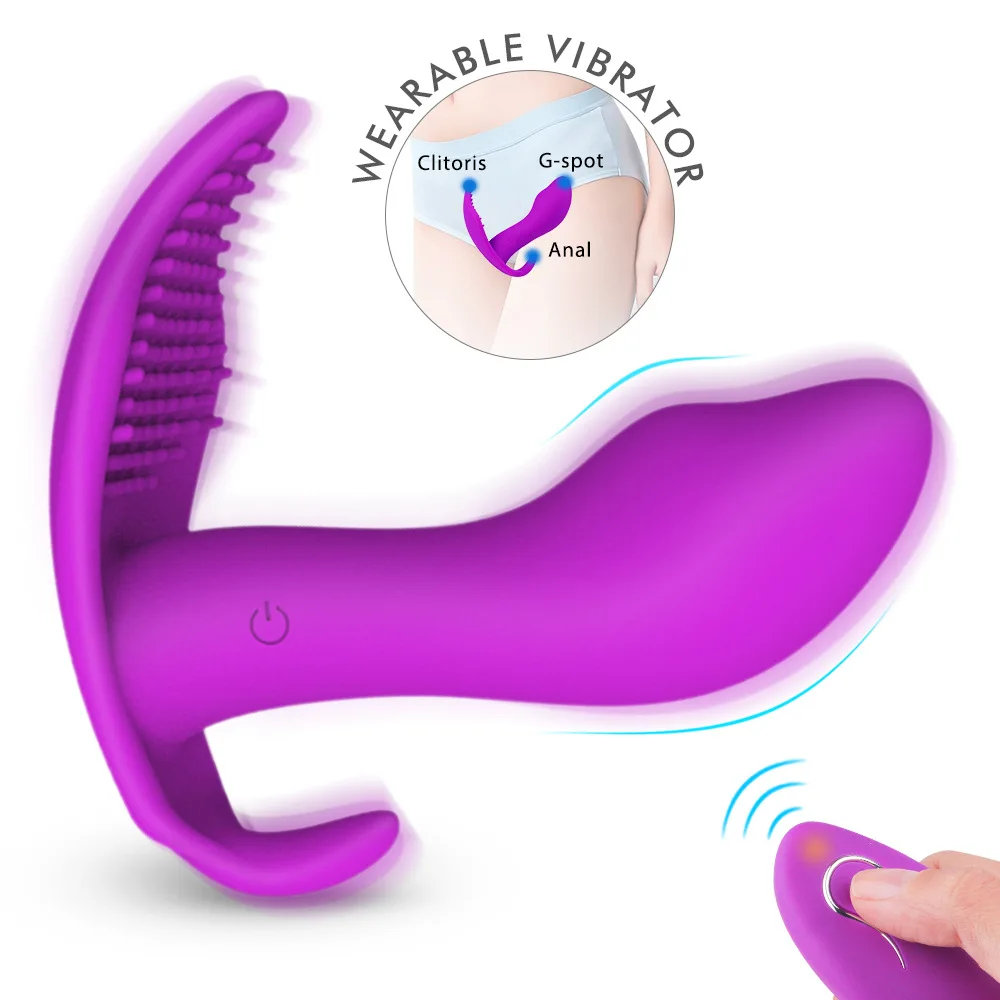 Беспроводной массажер для клитора Rechargeable10 с дистанционным управлением 5 в 1