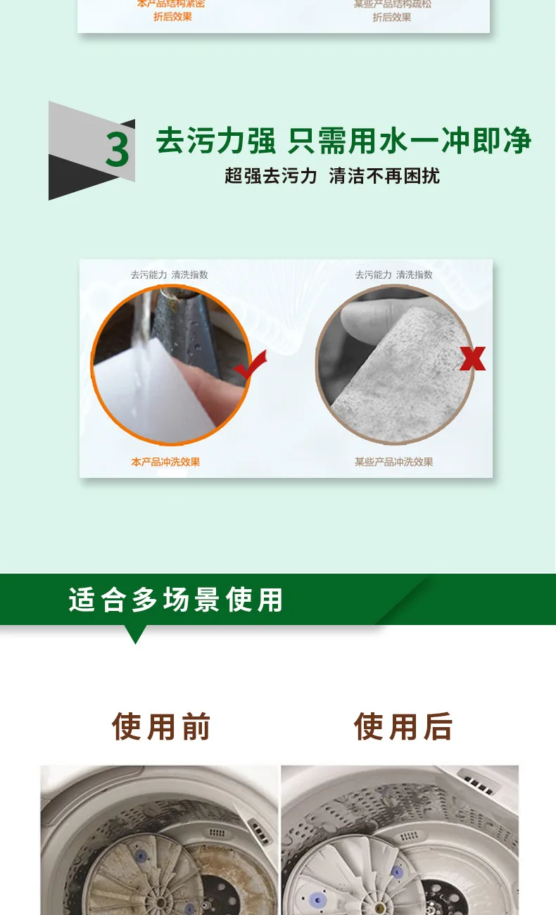 Supply Superior Product 10X6X3 Nano Sponge Magic Mop Clindamycin Wipe Magic Sponge Magic Rubbing Magic Sponge