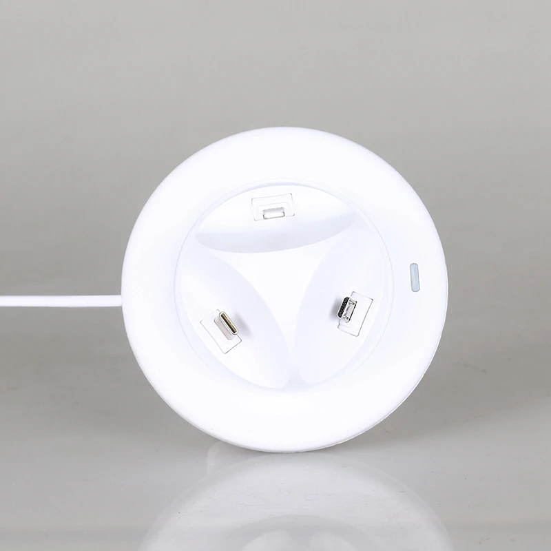 Usb 3 в 1 мобильный телефон зарядка Sation для Apple Android тип-c многофункциональная вращающаяся настольная база