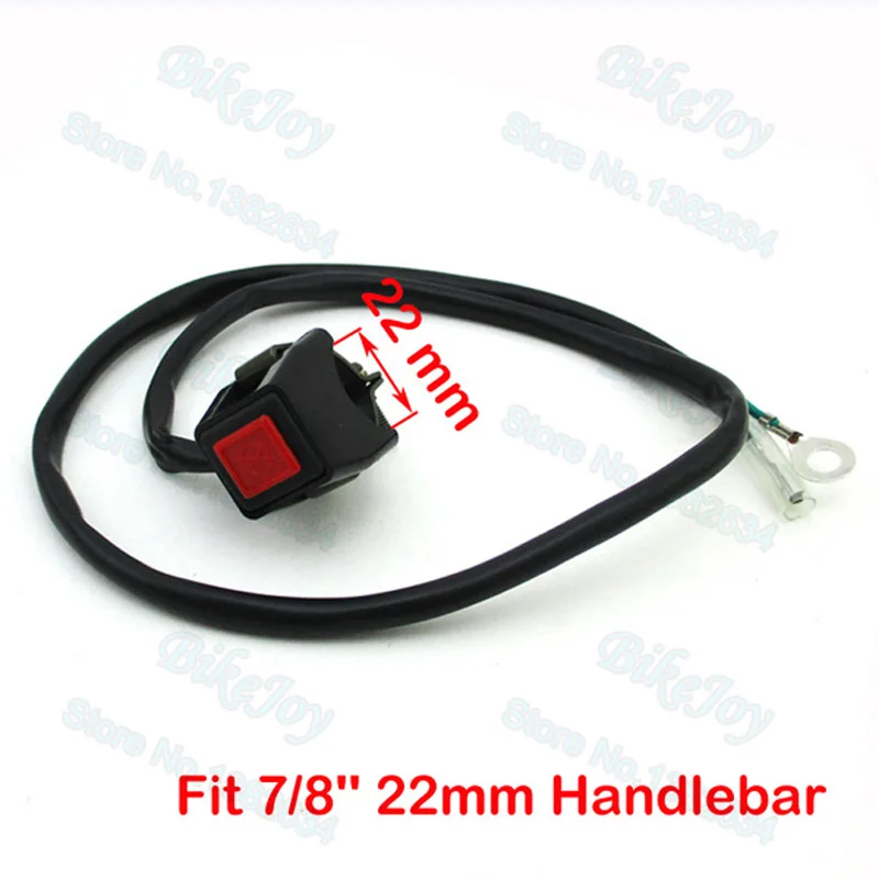 7/8 ''ручка Kill переключатель для XR CR CRF KX KLX KTM RM YZF Pit Dirt Bike ATV Quad 4 Wheeler мотокросс