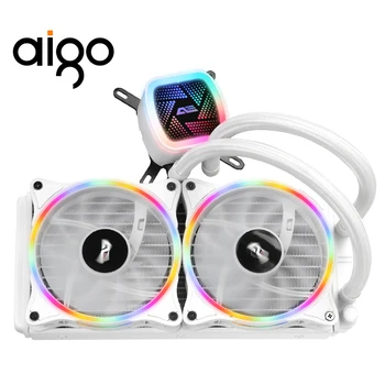 

Aigo PC Case Fan Water Cooler CPU Fan 120MM T120/240 Water Cooling Heatsink Integrated Clooer Cooling Radiator LGA 115X/2011/AM4