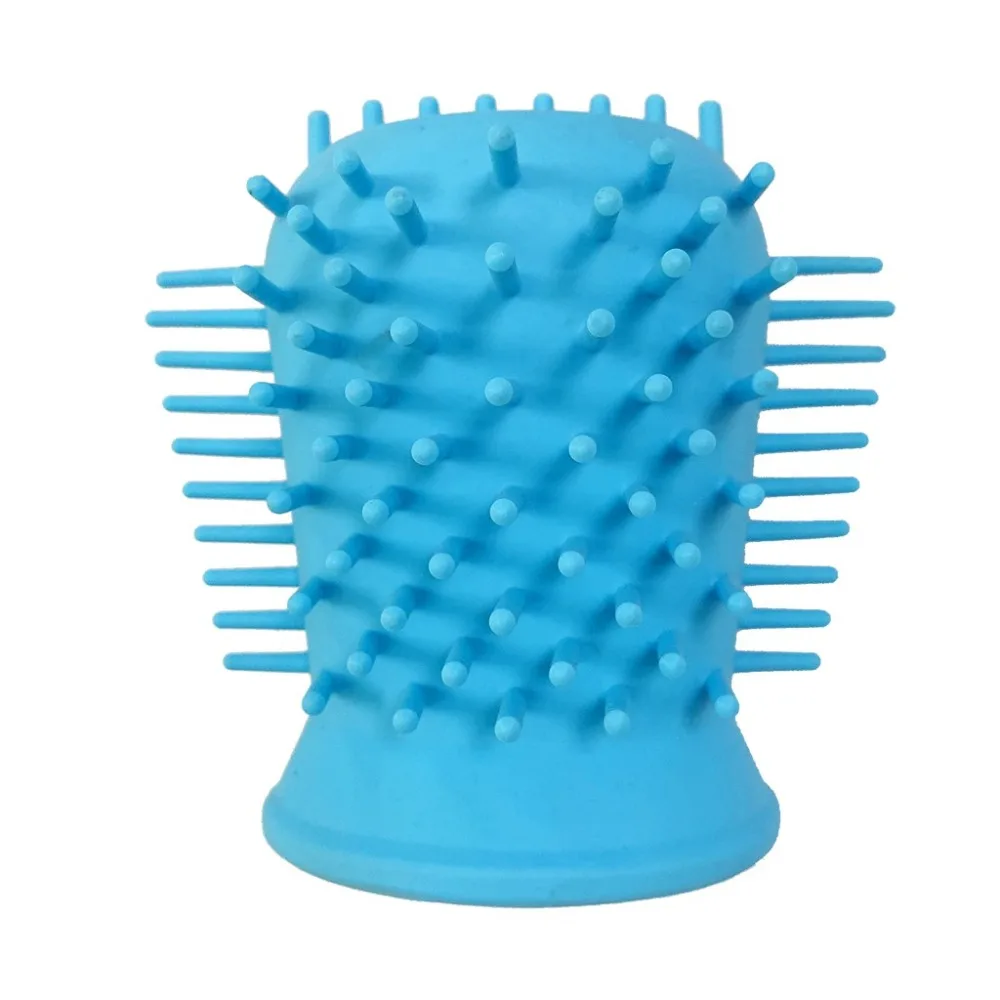 Dog Paw Cleaner Cup Pet Foot Washer Dog Cleaning Brush Claws Massage Grooming perros productos (2)