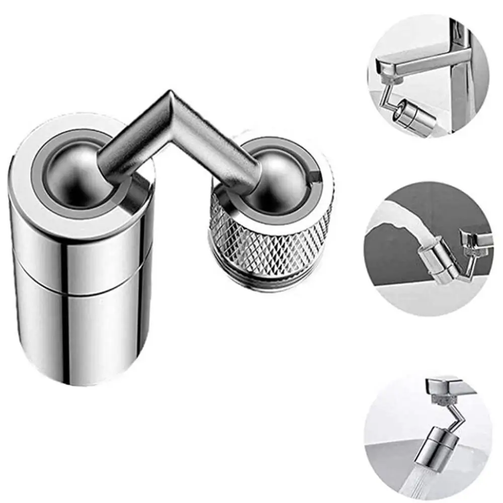 

Universal Splash Filter Faucet 720 Degree Rotating Water Outlet Kitchen For Internal Thread Diameter 23.5-24MM