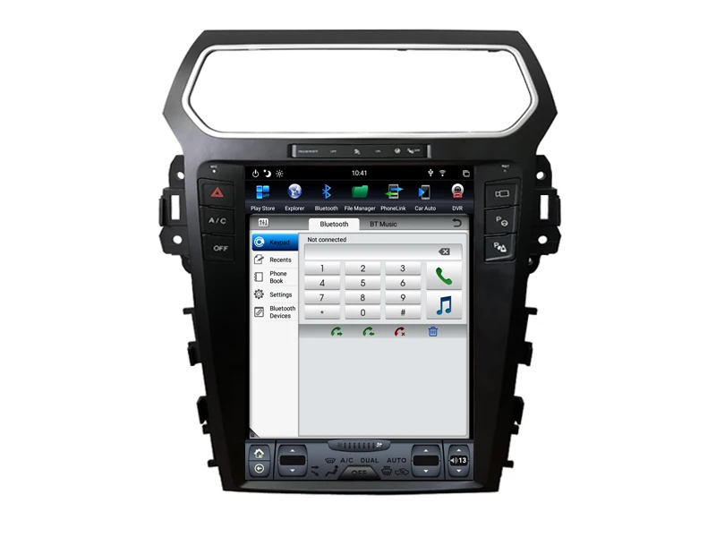 AVGOTOP Android 8,1 Tesla сенсорный монитор Автомобильная аудиосистема мультимедиа для FORD EXPLORER 2011-SYNC2 6 ядер+ 4G+ 32G
