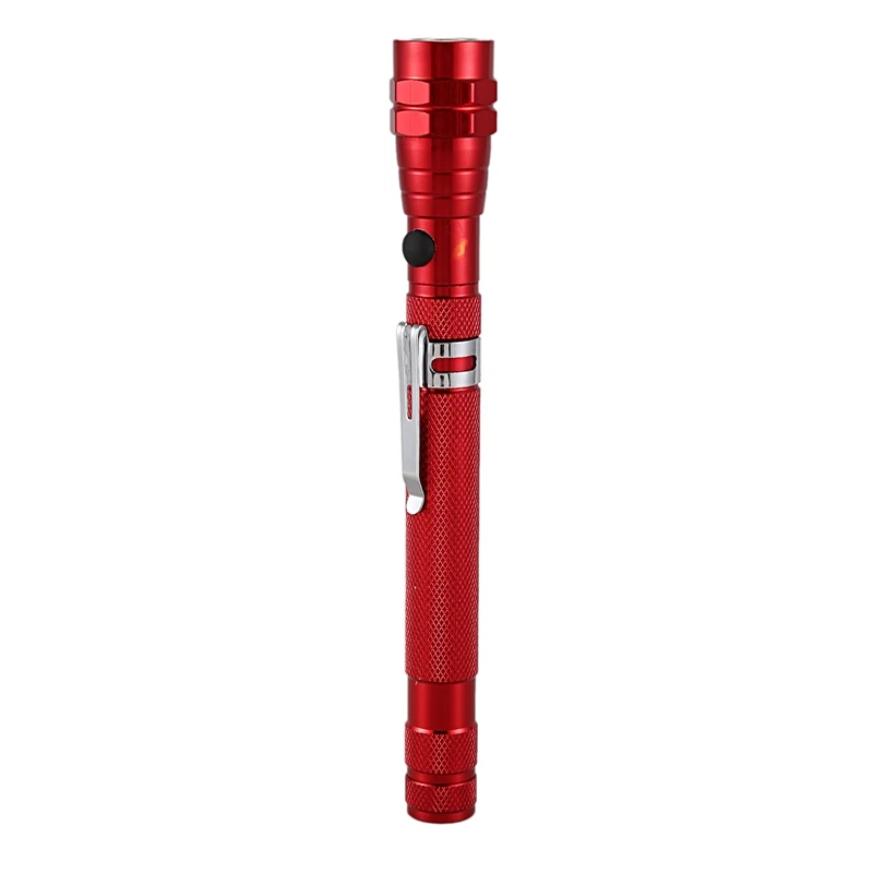 

Portable Flashlight Flexible Head Flashlight Torch with a Magnet Telescopic Flexible 3 LED Lamp Pick Up Tool Lamp Light