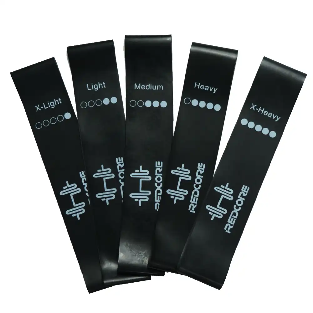 Resistance Bands Set 10 50 Lbs Yoga Fitness Pilates Training