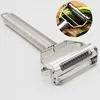 Dual Fruit Vegetable Peeler&Julienne Peeler Cutter Sharp Stainless Steel Potato Carrot Grater Planing Kitchen Tools ► Photo 3/6