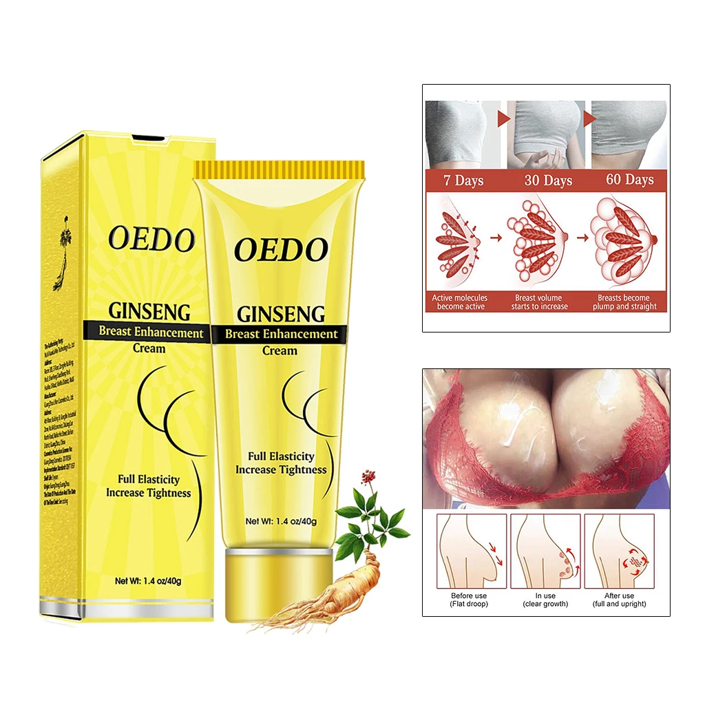 OEDO Up Size Breast Enlargement Cream Effective Brest Enhancement Cream Bust Fast Growth Boobs Firming Chest Care Massage Breast