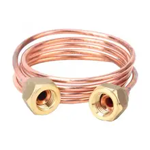 Capillary Tube Soft Flexible Copper Capillary Tubing 2.8mm G1/4 inch Refrigeration Parts