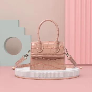 

2020 Handbag Shoulder Bag Crocodile Pattern Hand Mini Wallet women leather handbags clutches women handbag handbags