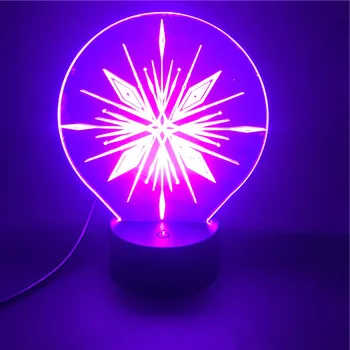 

Ice and Snow 3D Lamp Best Bluetooth Speaker Base Colorful with Remote for Infant Gift Atmosphere Usb Led Night Light Lamp
