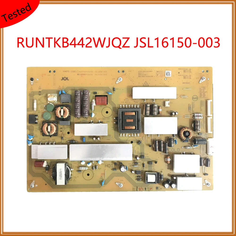 

RUNTKB442WJQZ JSL16150-003 Power Supply Board Professional Equipment Power Supply Card Original Power Support Board For Sharp TV