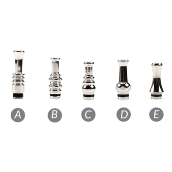 

Stainless Steel 510 Drip Tip Mouthpiece For eGo 510 Atomizer RDA RTA