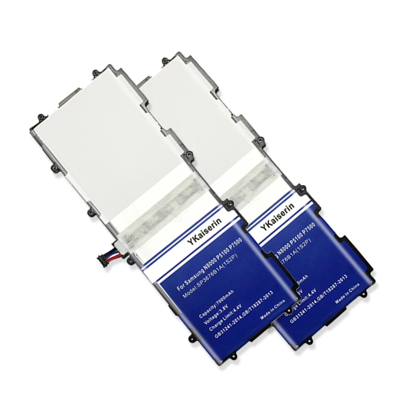 YKaiserin 7000 мач батарея SP3676B1A(1S2P) для samsung GALAXY Note 10,1 GT N8000 N8010 N8020 GT P7500 P7510 Tab 2 GT P5100 P5120