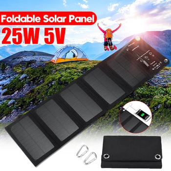 

20W Sun Power Folding Solar Cells Charger 5V 2A USB Output Devices Portable Solar Panels for Smartphones Laptop Tablets Outdoor