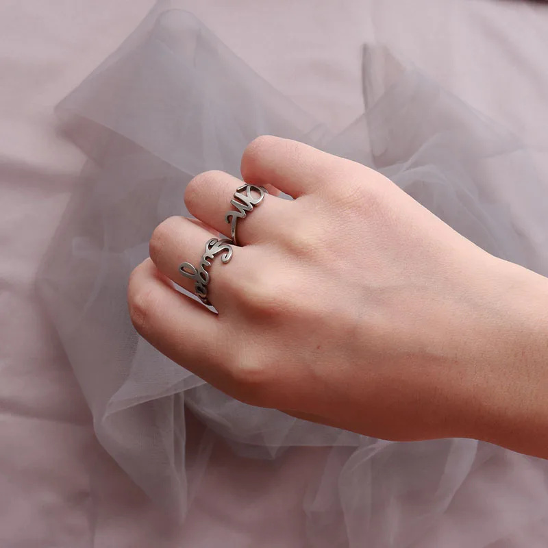 1 шт. KPOP Bangtan для мальчиков, Волнистые Серебряные кольца из сплава для мужчин и женщин, модное Ювелирное кольцо, аксессуары для поклонников, украшения, подарки