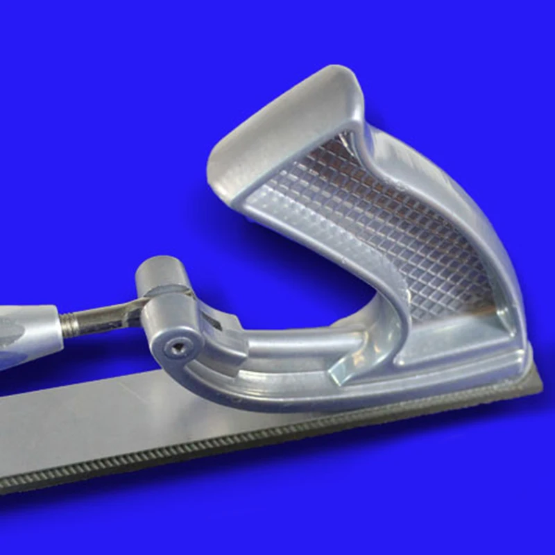 Adjustable Frame Milled Tooth Car Body Polisher Files Metal Panel Polishing Curved Tooth Steel File Holder(Medium)