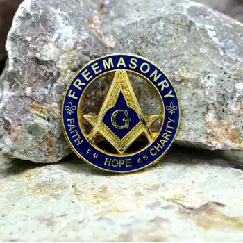 

Masonic Lapel Pins Badge Mason Freemason B29 FREEMASONRY FAITH HOPE CHARITY