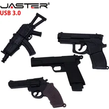 JASTER 3,0 пистолет usb флэш-накопитель Флешка 4G 8G 16G 32G пистолет ak47 флэш-накопитель usb 3,0 мультфильм пистолет флешки