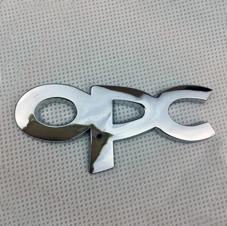 1 Pcs 3D Metal OPC Line Emblem Badge Rear Car Stickers Decal For OPEL Mokka Corsa Meriva Zafira Astra Vectra Antara Insignia | Автомобили