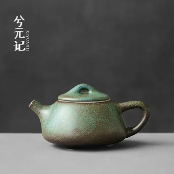 

Net Ceramic Filter Teapot Cup Handle Lid Japanese Green Tea Pot Infuser Kettle Dzbanek Do Herbaty Tea Pot Porcelain EA60CH