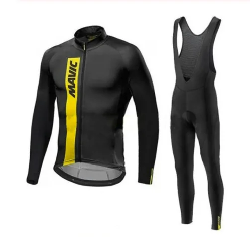 Весенняя одежда для велоспорта Ropa Ciclismo Hombre MTB с длинным рукавом Pro Team Mavic, комплект из Джерси для велоспорта, мужской костюм для триатлона